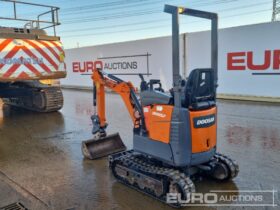 2022 Doosan DX10Z Mini Excavators For Auction: Leeds – 22nd, 23rd, 24th & 25th January 25 @ 8:00am full