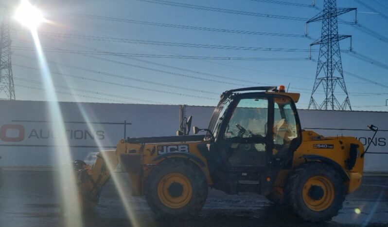 2020 JCB 540-140 Hi Viz Telehandlers For Auction: Leeds – 22nd, 23rd, 24th & 25th January 25 @ 8:00am full