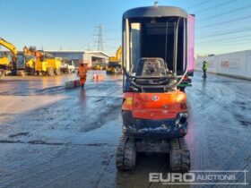 2016 Kubota U17-3A Mini Excavators For Auction: Leeds – 22nd, 23rd, 24th & 25th January 25 @ 8:00am full