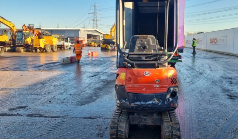 2016 Kubota U17-3A Mini Excavators For Auction: Leeds – 22nd, 23rd, 24th & 25th January 25 @ 8:00am full