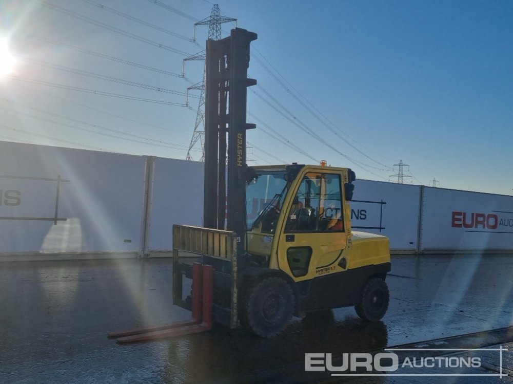 2013 Hyster H5.5FT Forklifts For Auction: Leeds – 22nd, 23rd, 24th & 25th January 25 @ 8:00am