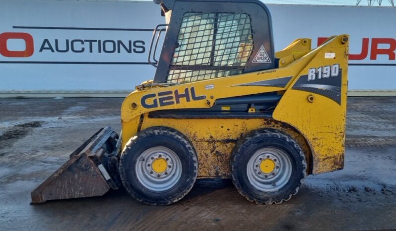 2015 Gehl R190 Skidsteer Loaders For Auction: Leeds – 22nd, 23rd, 24th & 25th January 25 @ 8:00am full