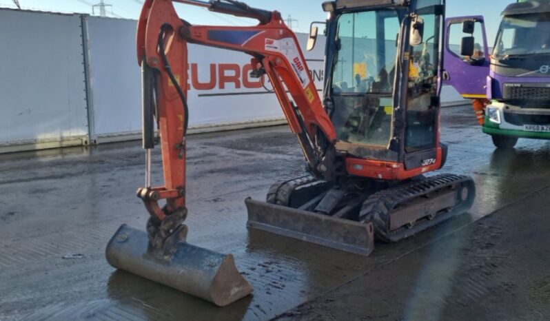 2017 Kubota U27-4 Mini Excavators For Auction: Leeds – 22nd, 23rd, 24th & 25th January 25 @ 8:00am