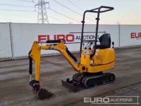 2021 JCB 8008CTS Micro Excavators For Auction: Leeds – 22nd, 23rd, 24th & 25th January 25 @ 8:00am