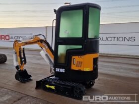 Unused 2024 Captok CK10C Micro Excavators For Auction: Leeds – 22nd, 23rd, 24th & 25th January 25 @ 8:00am full