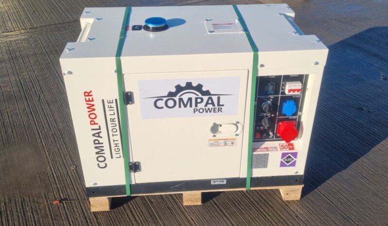 Unused 2024 Compal Power VG-R110 Generators For Auction: Leeds – 22nd, 23rd, 24th & 25th January 25 @ 8:00am full