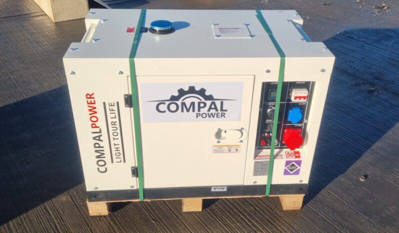 Unused 2024 Compal Power VG-R110 Generators For Auction: Leeds – 22nd, 23rd, 24th & 25th January 25 @ 8:00am full