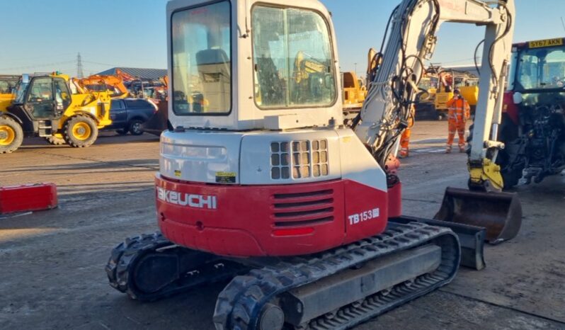 Takeuchi TB153FR Mini Excavators For Auction: Leeds – 22nd, 23rd, 24th & 25th January 25 @ 8:00am full