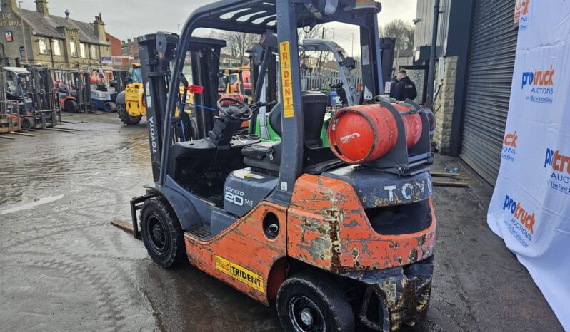 2008 TOYOTA 8FGF20 FORKLIFT For Auction on 2025-02-04 For Auction on 2025-02-04 full