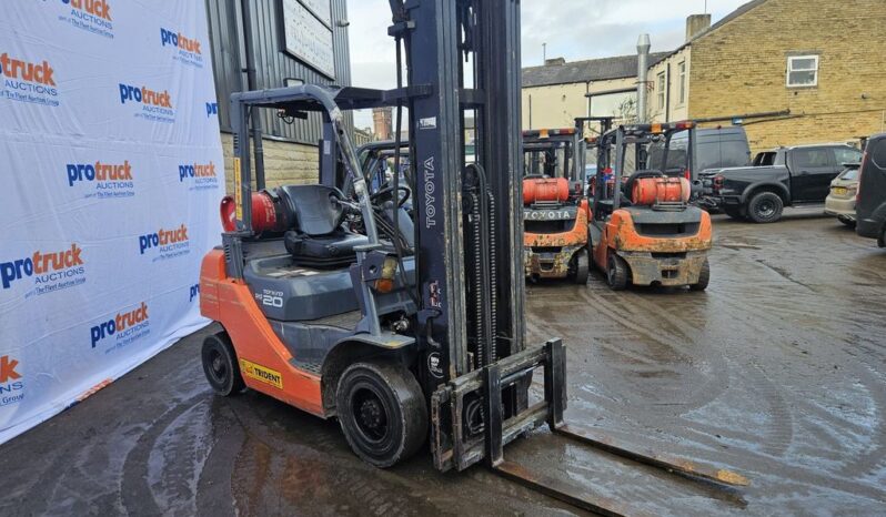 2007 TOYOTA 02-8FGF20 FORKLIFT For Auction on 2025-02-04 For Auction on 2025-02-04 full