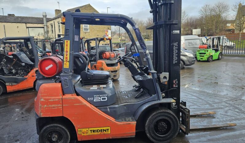 2007 TOYOTA 02-8FGF20 FORKLIFT For Auction on 2025-02-04 For Auction on 2025-02-04 full