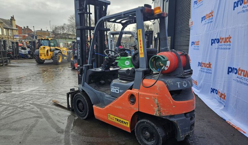 2007 TOYOTA 02-8FGF20 FORKLIFT For Auction on 2025-02-04 For Auction on 2025-02-04 full