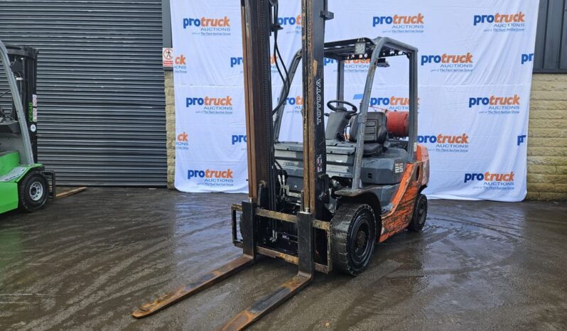 2008 TOYOTA 02-8FGF25 FORKLIFT For Auction on 2025-02-04 For Auction on 2025-02-04