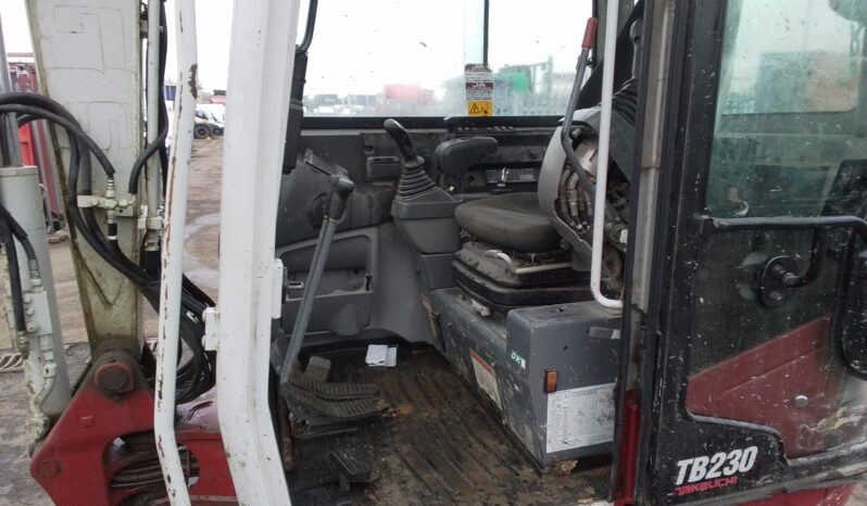 2018 TAKEUCHI TB230  For Auction on 2025-01-28 at 09:30 full