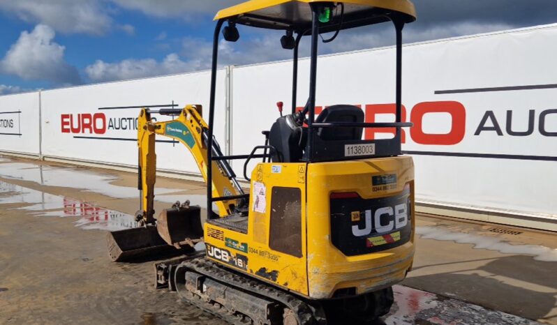 2020 JCB 16C-1 Mini Excavators For Auction: Dromore – 21st & 22nd February 2025 @ 9:00am For Auction on 2025-02-22 full