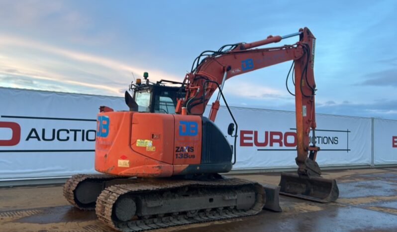 2014 Hitachi ZX135US-5B 10 Ton+ Excavators For Auction: Dromore – 21st & 22nd February 2025 @ 9:00am For Auction on 2025-02-22 full