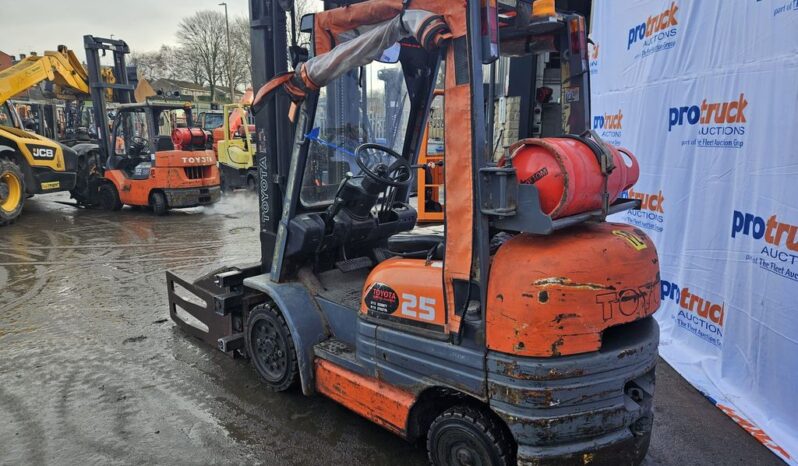 1997 TOYOTA 42 6FGCU25 FORKLIFT For Auction on 2025-02-04 For Auction on 2025-02-04 full