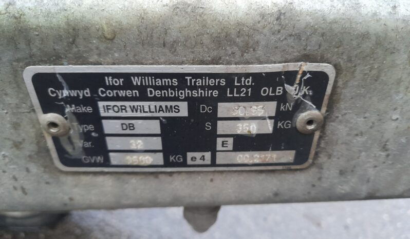 Ifor Williams Plant Trailers For Auction on:2025-02-05 full