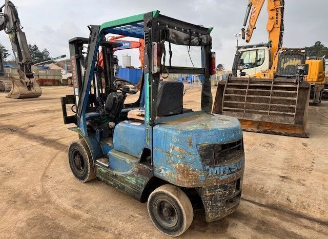 1997 Mitsubishi FO25 straight Mast Forklift For Auction on 2025-01-29 full