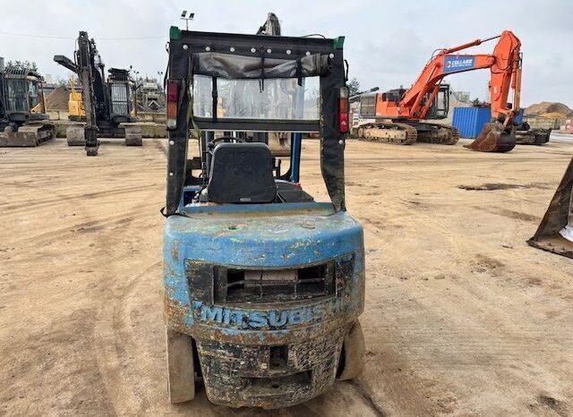 1997 Mitsubishi FO25 straight Mast Forklift For Auction on 2025-01-29 full