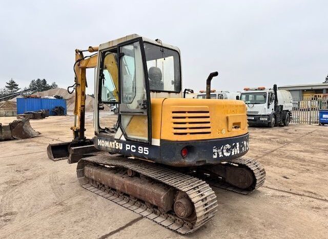 1995 Komatsu PC95 Tracked Excavator For Auction on 2025-01-29 full