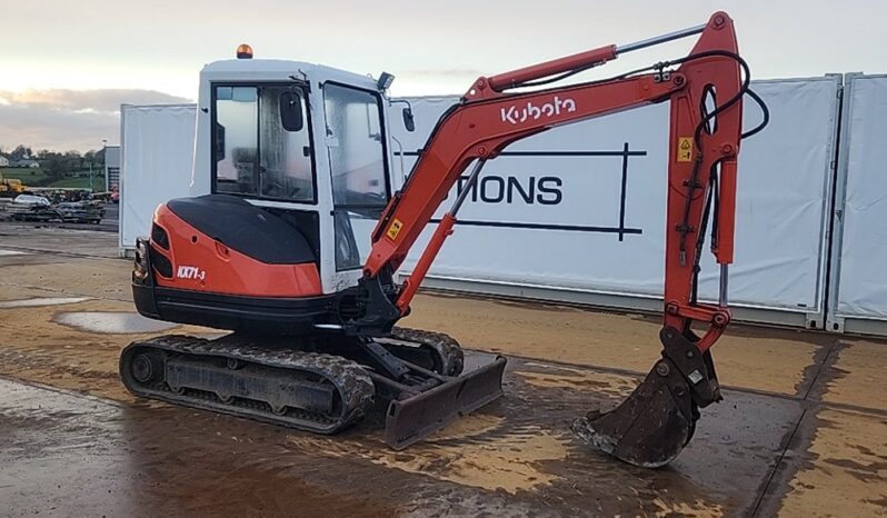 2013 Kubota KX71-3 Mini Excavators For Auction: Dromore – 21st & 22nd February 2025 @ 9:00am For Auction on 2025-02-22 full