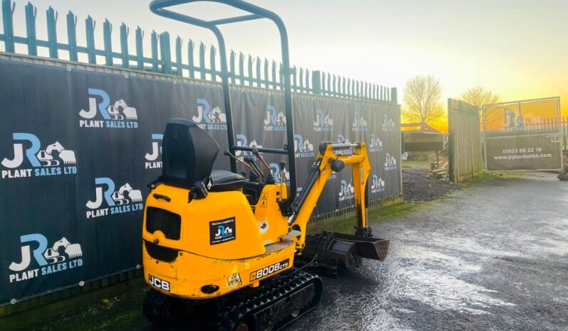 2015 JCB 8008 CTS Excavator full