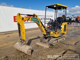 2019 JCB 16C-1 Mini Excavators For Auction: Dromore – 21st & 22nd February 2025 @ 9:00am For Auction on 2025-02-22