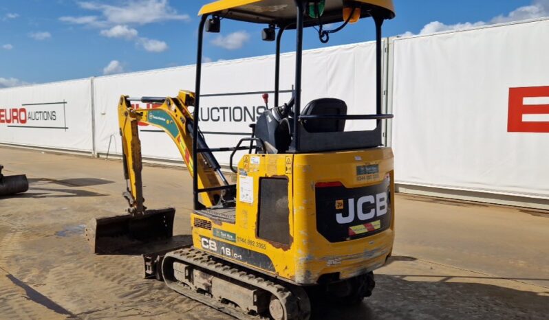 2019 JCB 16C-1 Mini Excavators For Auction: Dromore – 21st & 22nd February 2025 @ 9:00am For Auction on 2025-02-22 full