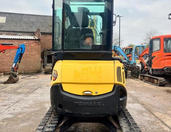 2016 Yanmar VIO25-4 Excavator 1Ton  to 3.5 Ton for Sale full