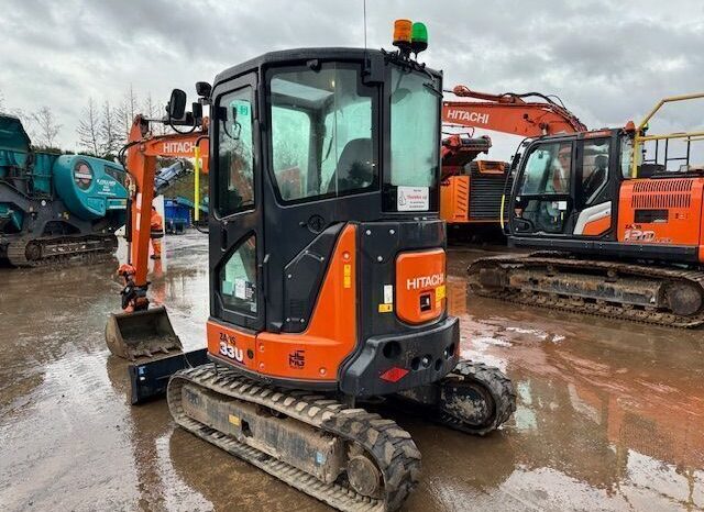 2023 Hitachi ZX33U-6 Rubber Tracked Excavator For Auction on 2025-01-29 full