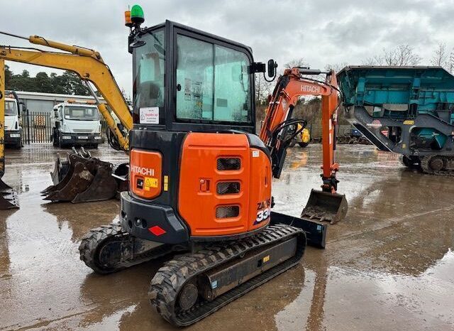 2023 Hitachi ZX33U-6 Rubber Tracked Excavator For Auction on 2025-01-29 full