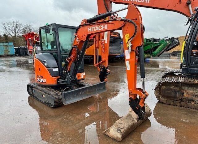 2023 Hitachi ZX33U-6 Rubber Tracked Excavator For Auction on 2025-01-29