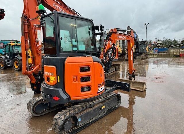 2023 Hitachi ZX33U-6 Rubber Tracked Excavator For Auction on 2025-01-29 full