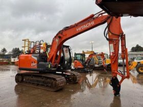 2022 Hitachi ZX130LCN-7 Steel Tracked Excavator For Auction on 2025-01-29 full