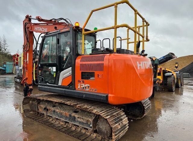 2022 Hitachi ZX130LCN-7 Steel Tracked Excavator For Auction on 2025-01-29 full