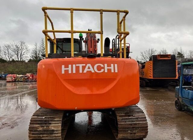 2022 Hitachi ZX130LCN-7 Steel Tracked Excavator For Auction on 2025-01-29 full