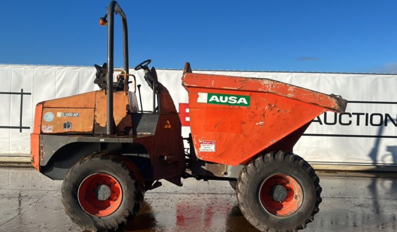 2014 Ausa D1000 AP Site Dumpers For Auction: Dromore – 21st & 22nd February 2025 @ 9:00am For Auction on 2025-02-21 full