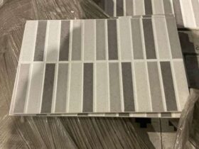 X720 Ceramic Mosaic Tile 248 x 398mm Mixed Grey For Auction on 2025-01-31 For Auction on 2025-01-31 full