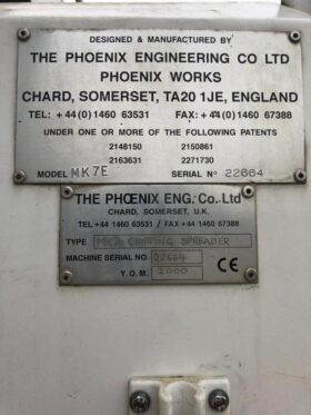 2000 PHOENIX MK7E CHIP SPREADER full