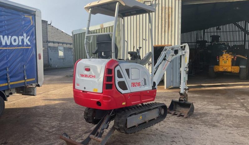 2021 Takeuchi TB216 Mini Excavators for Sale full