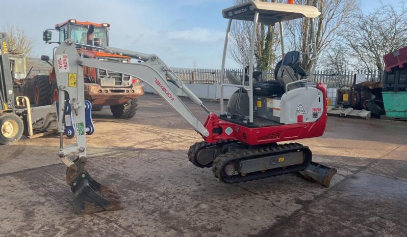 2021 Takeuchi TB216 Mini Excavators for Sale full