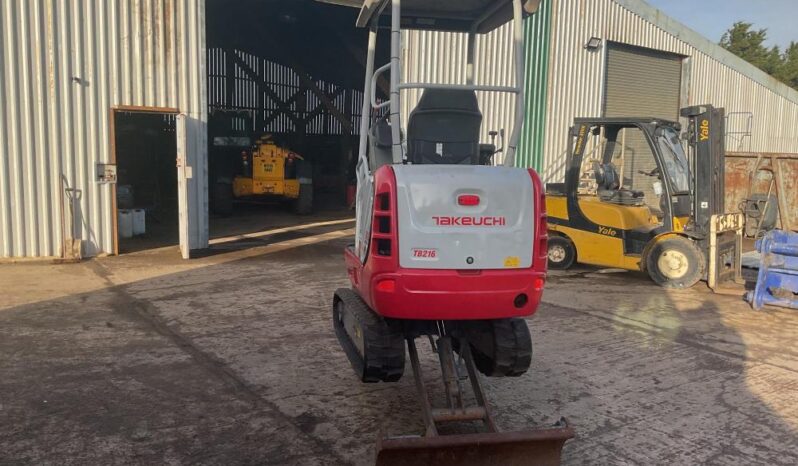 2021 Takeuchi TB216 Mini Excavators for Sale full