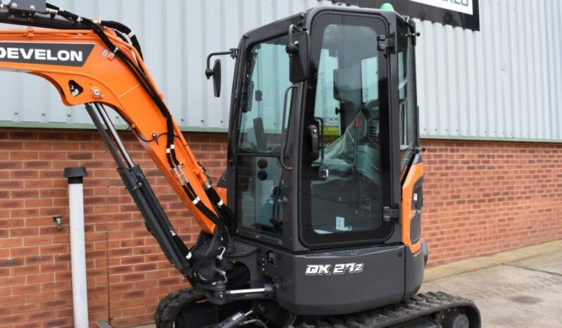 2023 DX27Z-7, Mini Excavator full