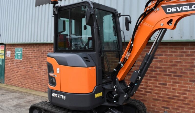 2023 DX27Z-7, Mini Excavator full