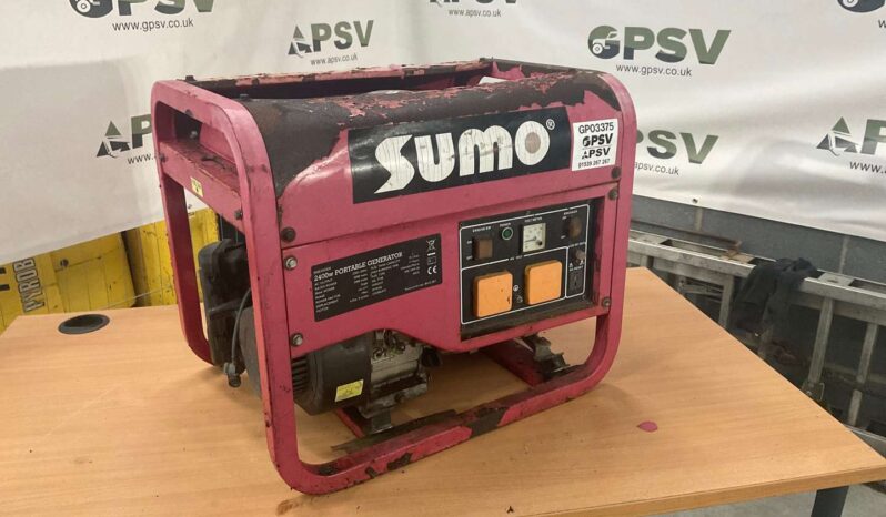 2400W HONDA SUMO PETROL GENERATOR  Lot no: 159 For Auction on 2025-02-18