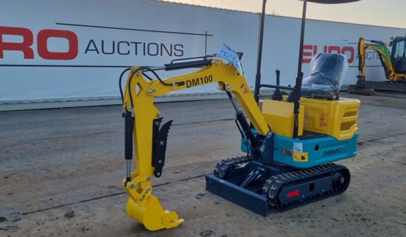 Unused 2024 DigMaster DM100 Micro Excavators For Auction: Leeds – 5th, 6th, 7th & 8th March 2025 @ 8:00am