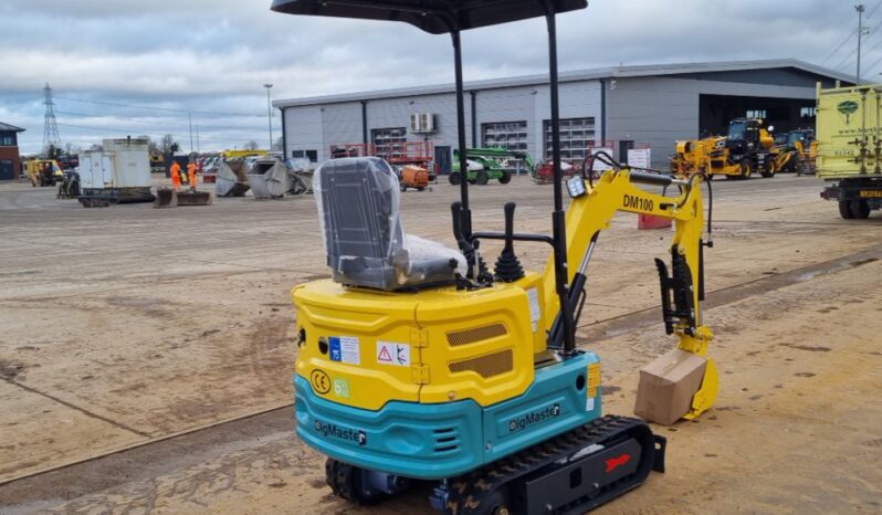 Unused 2024 DigMaster DM100 Micro Excavators For Auction: Leeds – 5th, 6th, 7th & 8th March 2025 @ 8:00am full