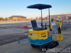 Unused 2024 DigMaster DM100 Micro Excavators For Auction: Leeds – 5th, 6th, 7th & 8th March 2025 @ 8:00am full