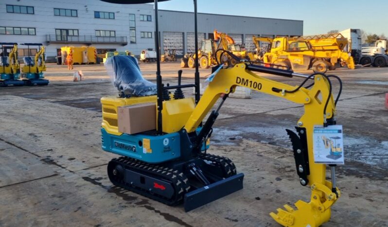 Unused 2024 DigMaster DM100 Micro Excavators For Auction: Leeds – 5th, 6th, 7th & 8th March 2025 @ 8:00am full